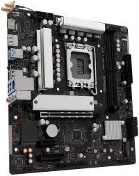 ASRock B860M-X WiFi Intel B860 LGA1851 2x DDR5 2x M.2 HDMI DP USB-C WiFi mATX (1 of 6)