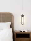 IMMAX NEO LITE OVALE SMART pendel sort 40x12cm 22W med BEACON Wi-Fi understøttelse TUYA thumbnail (6 of 9)
