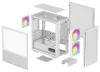 DEEPCOOL etui CH360 Digital mATX 140 mm +120 mm blæser USB 3.0 USB-C mesh panel glas sidepanel hvid thumbnail (13 of 14)