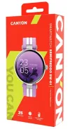 CANYON smartwatch Semifreddo SW-61 ROZE 1,19" AMOLED-display 25 multisport IP68 Android iOS thumbnail (5 of 5)