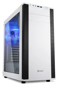Sharkoon Funda M25-W Middle Tower 2x USB3.0 Lateral Transparente Blanco Sharkoon Funda M25-W Middle Tower 2x USB3.0 Lateral Transparente Blanco (1 of 4)