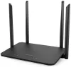 THOMSON dual-band router THWR 1200 Wi-Fi 802.11a b g n ac 1200 Mbit with 2.4GHz and 5GHz 4x LAN 1x WAN 1x USB black thumbnail (1 of 4)