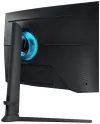 Samsung Odyssey G65B 27" buet 2560x1440 VA 1ms 350 cd m2 DP HDMI USB LAN WiFi BT VESA PIVOT sort thumbnail (6 of 9)