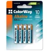 Colorway alkaline battery AAA 1.5V 8 pcs in Blister pack