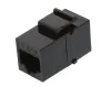 XtendLan Keystone spojka RJ45 Cat 6 UTP černý instalace kabeláže bez narážení kabelů