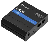 Routeur industriel Teltonika RUT261 : 1 port LAN, 1 port WAN, 1 emplacement SIM, LTE, Wi-Fi 4. Routeur industriel Teltonika RUT261 : 1 port LAN, 1 port WAN, 1 emplacement SIM, LTE, Wi-Fi 4. (1 of 5)