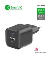 Swissten netværksadapter 12w 1x usb-c + 1x usb-a sort thumbnail (2 of 3)