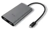 I-tec THUNDERBOLT 3 Dual DisplayPort-adapter 4K 2x DisplayPort 4K thumbnail (1 of 7)