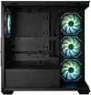 Cás BitFenix ​​​​CETO ATX 4x 120mm lucht leanúna FRGB 2x USB 3.0 USB-C gloine tempered dubh thumbnail (3 of 10)