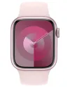 Apple Watch Series 9 41 mm Roze aluminium met lichtroze sportband S M thumbnail (2 of 2)