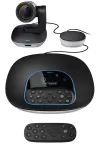 Logitech HD webcam Group ConferenceCam 1920x1080 USB Bluetooth NFC Kensington port Remote control thumbnail (1 of 4)