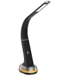 Lampada da tavolo a LED IMMAX CORELLA ricarica Qi 7W 5V 2.1A retroilluminazione RGB dimmerabile USB nero + elementi argento thumbnail (3 of 6)