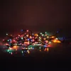 COLORWAY LED-kæde indendørs 100 LED'er længde 10m multi-farve 8 funktioner USB strømforsyning thumbnail (8 of 20)