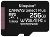 KINGSTON Canvas Select Plus 256GB microSD UHS-I CL10 without adapter