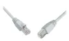 Solarix Patch cable CAT5E SFTP PVC 1m gray snag-proof C5E-315GY-1MB