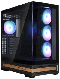 Carcasă Zalman P40 Namu midT 4x120mm ventilator ARGB 2xUSB 3.0 USB-C panoramă accesorii din lemn negru Carcasă Zalman P40 Namu midT 4x120mm ventilator ARGB 2xUSB 3.0 USB-C panoramă accesorii din lemn negru (1 of 6)
