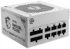 MSI šaltinis MAG A850GL PCIE5 WHITE 850W ATX3.0 akt. Iš viso PFC 7 metai. garantinis 120mm ventiliatoriaus modulinis kabelis 80PLUS Gold