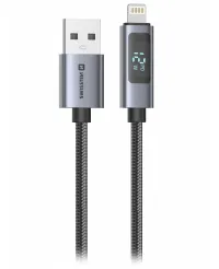Swissten LCD Kabel USB-A Lightning 1,5m Swissten LCD Kabel USB-A Lightning 1,5m (1 of 2)