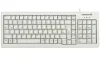 CHERRY klávesnice G84-5200 + kryt 615-5200 drátová USB šedá EU layout