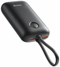 Swissten Power bank VOLTBOX 35W 10000 mAh con cavi USB-C e Lightning integrati nero Swissten Power bank VOLTBOX 35W 10000 mAh con cavi USB-C e Lightning integrati nero (1 of 4)