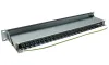 Pannello patch LYNX 19" 24 porte Cat6a schermato nero thumbnail (2 of 5)