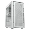 COUGAR PC-fodral UNIFACE White Mini Tower Mesh Frontpanel 1x 120mm Fläkt TG Vänsterpanel