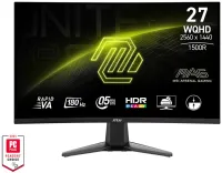 MSI MAG 27CQ6F 27" 2560x1440 VA 180Hz 05ms 300cd m2 1100:1 HDMI DisplayPort VESA černý (1 of 6)