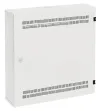 Comh-aireachta Solarix SOHO LC-18 le ráillí 2U 4U agus 11U 550x550x150mm bán RAL 9003