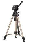 HAMA tripod STAR 62 for cameras and video cameras load 4 kg aluminum beige thumbnail (1 of 5)