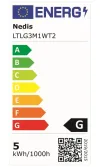 NEDIS Lámpara LED recargable 5VDC función táctil blanco frío cálido regulable 250 lm blanco thumbnail (6 of 6)