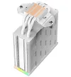 DEEPCOOL koeler AK400 Digitale 120 mm ventilator 4x heatpipes PWM voor Intel en AMD wit digitaal display thumbnail (5 of 6)