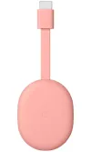 Google MMC Chromecast 4 Google TV 4K Ultra HD USB-C HDMI Wi-Fi Google Android TV OS USB Adapter Pink thumbnail (1 of 3)
