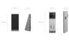 EZVIZ Smart Kit EP3X Pro Wi-Fi-videopuhelin Langaton ovikello Resoluutio 2048x1296 IP65 hopea thumbnail (3 of 3)