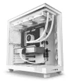 NZXT behuizing H6 Flow tweekamer MidT 3x120mm ventilator 2xUSB 3.2 USB-C glas zij- en voorkant wit