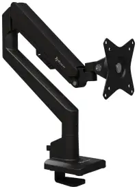 Suport de masă AROZZI ALZARE NEO negru pentru monitoare cu piston pe gaz, metalic, negru Suport de masă AROZZI ALZARE NEO negru pentru monitoare cu piston pe gaz, metalic, negru (1 of 5)