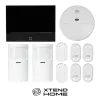 Xtend Home alarmi komplekt 7" 2x liikumisandur 2x ukseandur 4x kaugjuhtimispult 1x suitsuandur Tuya