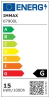 IMMAX NEO LITE SMART ulkokoristeluketju seppele 15W Wi-Fi RGB+CCT IP65 TUYA 15m thumbnail (3 of 8)