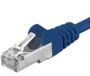 Premiumcord Patch cable Cat6a S-FTP AWG 26 7 length 3m blue