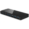TP-Link UH700 Hub med 7 USB 3.0 porte sort thumbnail (1 of 2)
