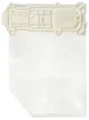Sacchetti per aspirapolvere NEDIS 4 pezzi sintetici Vorwerk 135136 Folletto bianco