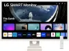 LG smart monitor 32SR50F-W con webOS 315" IPS 1920x1080 250cd m2 8ms 2x HDMI 2x altoparlante USB bianco