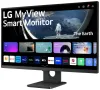 Moniteur intelligent LG 27SR50F-B avec webOS 27" IPS 1920x1080 250cd m2 8ms 2x HDMI 2x haut-parleur USB noir thumbnail (3 of 7)
