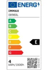 Lámpara de escritorio LED IMMAX FRESHMAN con retroiluminación RGB 10W 350lm 5V 2A portalápices blanco thumbnail (3 of 3)