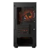 COUGAR PC Case UNIFACE RGB Sort Mini Tower Mesh Frontpanel 2x 140mm RGB Fan + 1x 120mm RGB Fan TG venstre panel thumbnail (5 of 23)