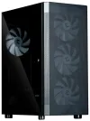 Zalman case i4 TG Middle Tower 4x 140 mm RBG LED ventilator 2x USB 3.0 1x USB 2.0 mesh paneel gehard glas zwart thumbnail (3 of 6)