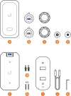 Ubiquiti IP kaamera UniFi Protect UVC-AI-Theta siseruumides 2 kaamerat 6 ja 8 Mpx PoE toiteallikas LAN 1 Gb thumbnail (10 of 10)