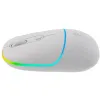 CANYON optical wireless mouse MW-22 RGB 800 1200 1600 dpi 4 keys BT+2.4GHz battery 650mAh snow white thumbnail (2 of 11)