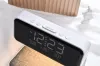 IMMAX PARROT alarm clock with LED night light Qi wireless charging white thumbnail (9 of 10)