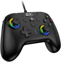 GENIUS GX Gaming gamepad GX-23UV wired USB dual vibration for PC PS3 PS4 Switch Switch Lite and Android GENIUS GX Gaming gamepad GX-23UV wired USB dual vibration for PC PS3 PS4 Switch Switch Lite and Android (1 of 8)