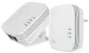 TUGEV 2 adapteri komplekt Powerline WF 600 DUO MINI Powerline 600 Mbit Wi-Fi-ga 300 Mbit 2x LAN valge